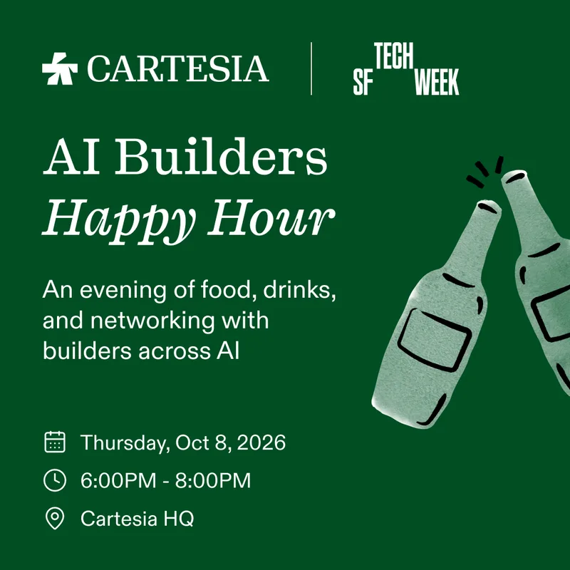 Cartesia x SF Tech Week: AI Builders Happy Hour