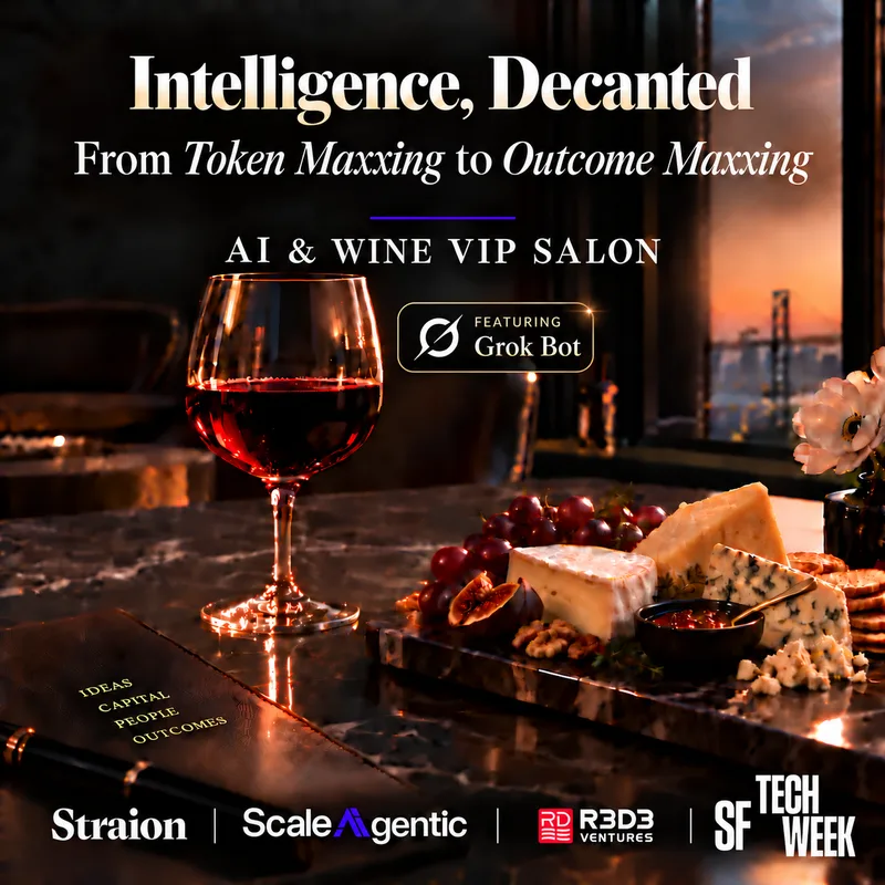 INTELLIGENCE, Decanted. VIP Salon on AI Judgment, Trust, & Outcome Maxxing.