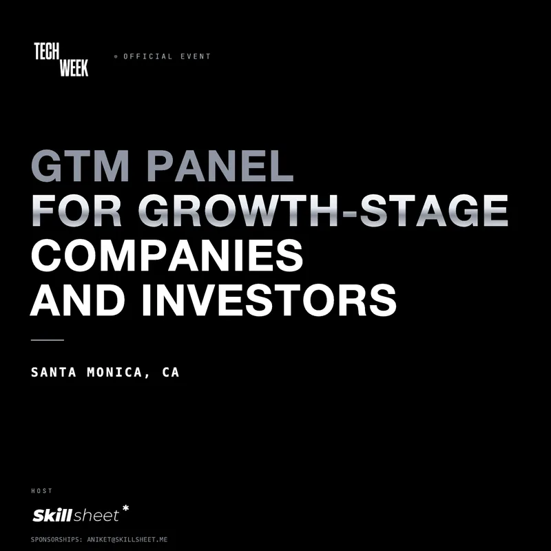 GTM Panel - What's actually working in GTM today! artwork