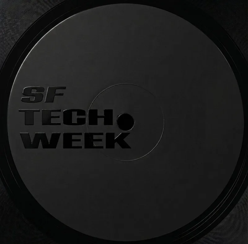 minimal tech week artwork