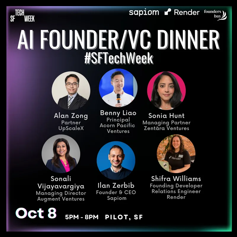 AI Founder/VC Dinner