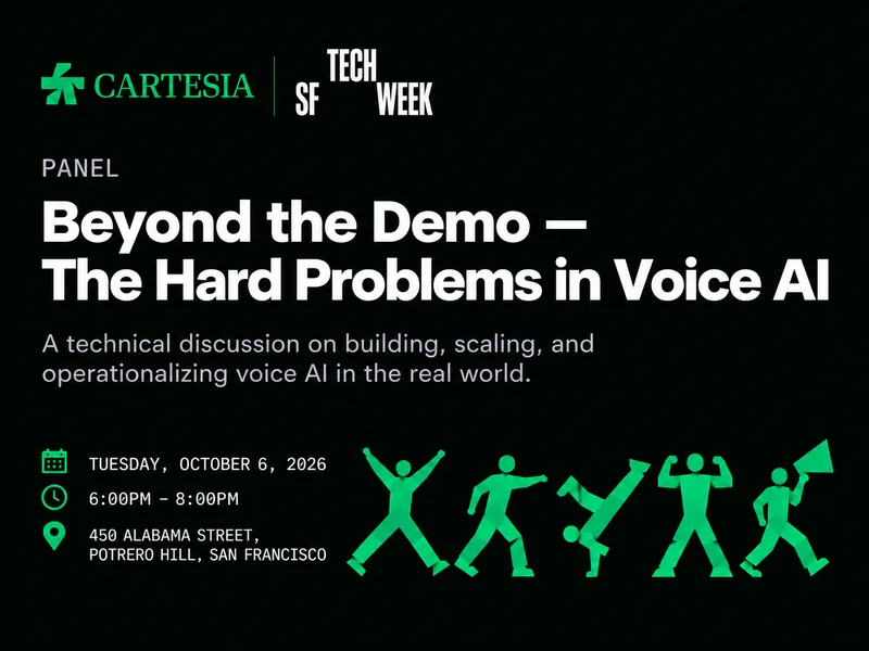 Panel: Beyond the Demo — The Hard Problems in Voice AI